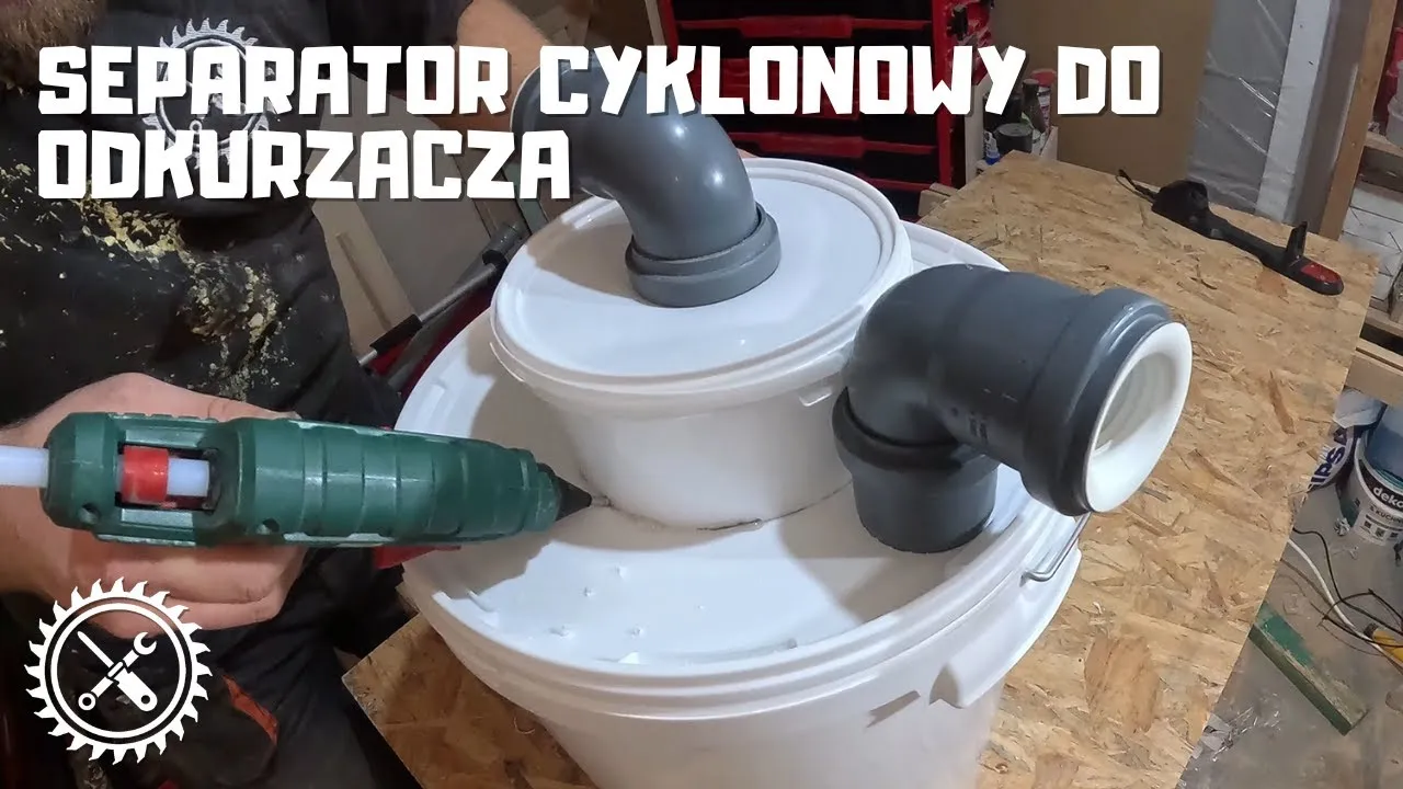 Zdjęcie Jak zbudować separator cyklonowy DIY, który poprawi moc odkurzacza