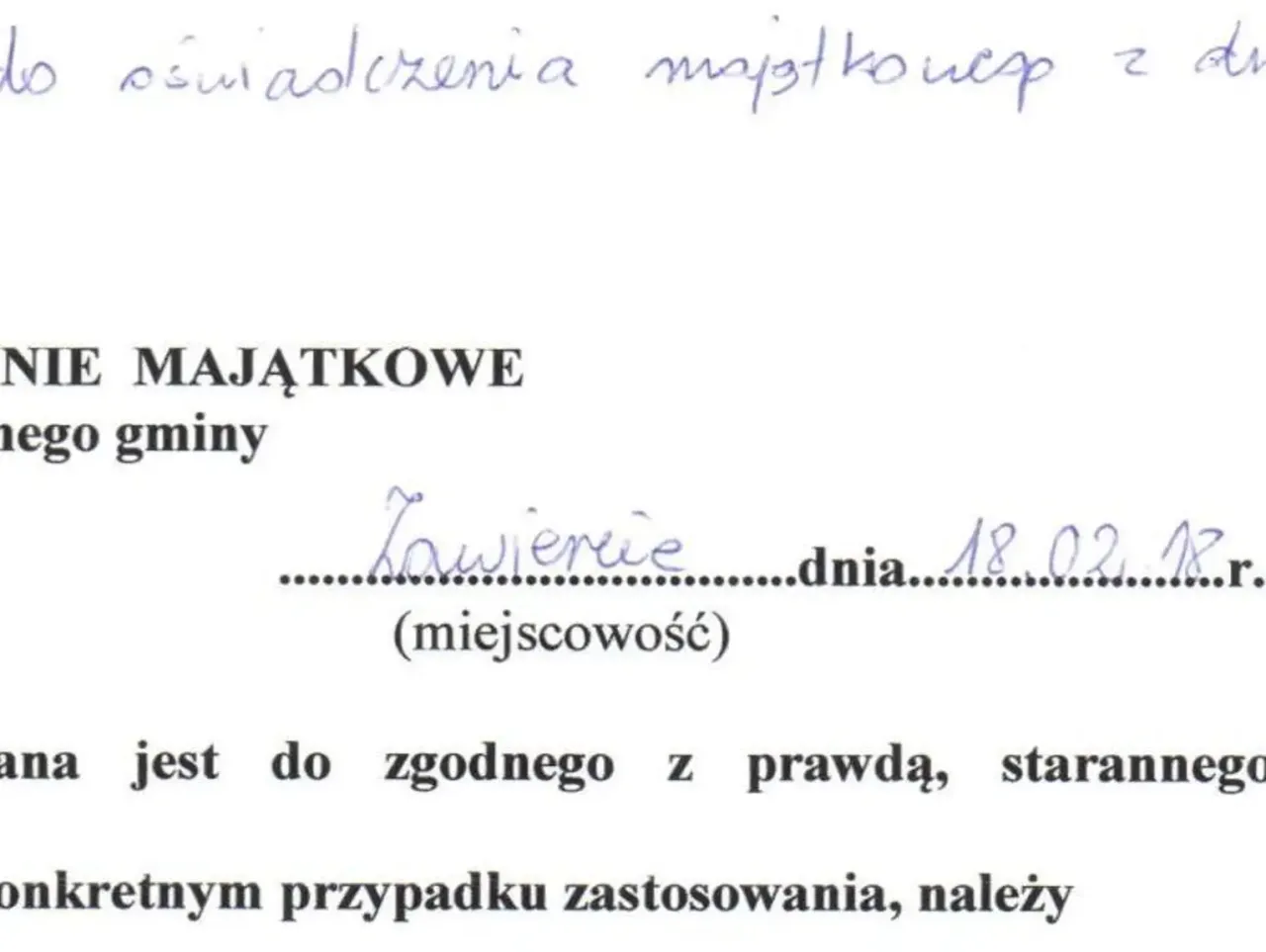 Zdjęcie Oświadczenie majątkowe do kiedy? Spóźnienie może kosztować cię wiele