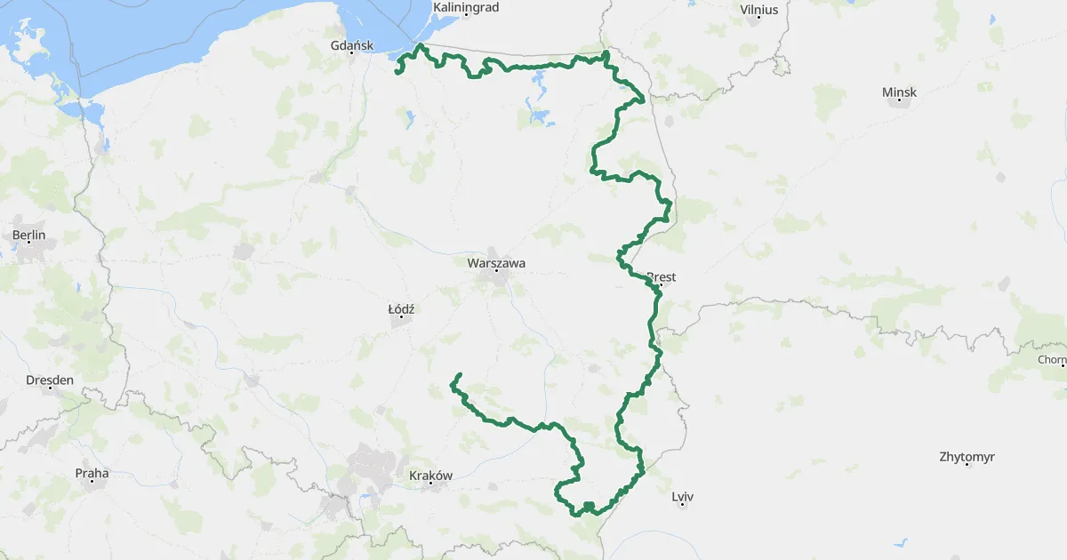 Zdjęcie Trasa rowerowa Green Velo - odkryj najpiękniejsze odcinki w Polsce