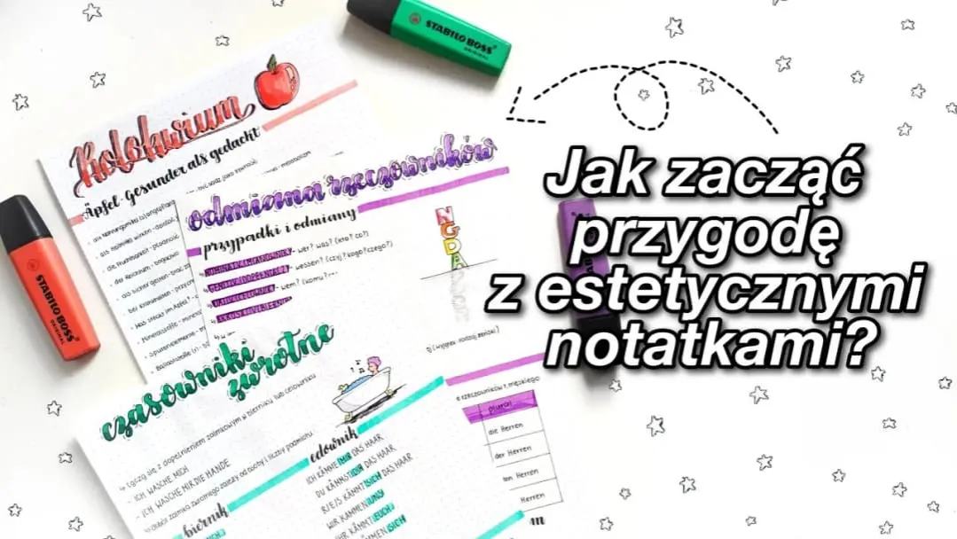 Zdjęcie Jak robić ładne notatki w zeszycie i uniknąć chaotycznych zapisków