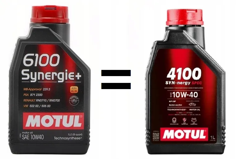 Zdjęcie Motul 6100 Synergie+ 10W40 5L - najlepszy wybór dla Twojego silnika