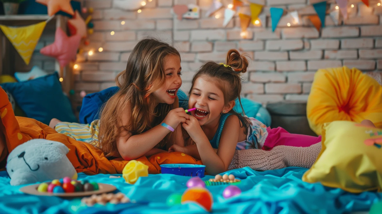Zdjęcie Zabawy na Nocowaniu z BFF: 5 Pomysłów na niezapomnianą noc