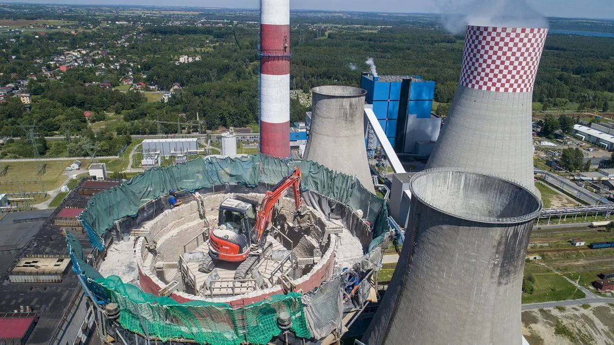 Zdjęcie Elektrownia Sosnowiec: przyszłość energii odnawialnej i historia Renarda