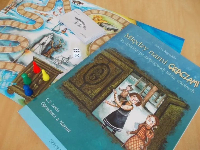 Zdjęcie Edukacyjna gra planszowa Opowieści z Narnii do nauki języka polskiego