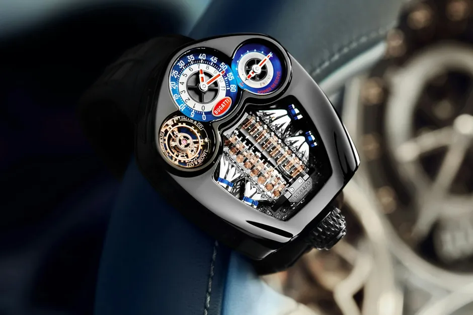 Zdjęcie Zegarki Jacob &amp; Co. Bugatti: Luksus i technologia w jednym dziele
