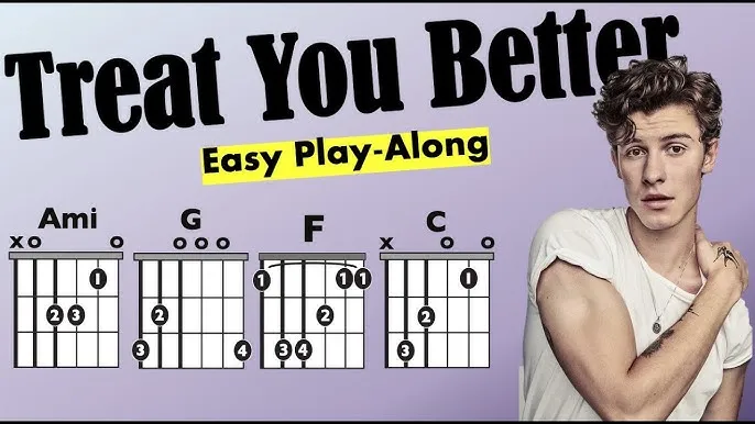 Zdjęcie Chwyty na gitarę do Treat You Better - prosta nauka dla każdego