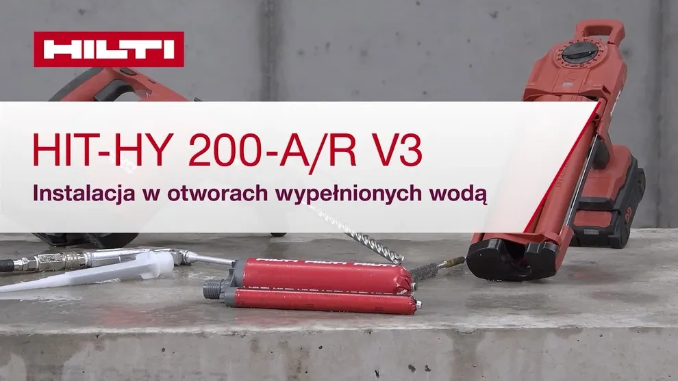 Zdjęcie Kotwa wklejana HIT-HY 200-A: Najlepsze właściwości i ceny w sklepach