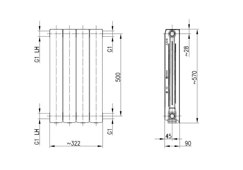 Zdjęcie Ile żeberek grzejnika aluminiowego na 1m2? Sprawdź, by nie przepłacać