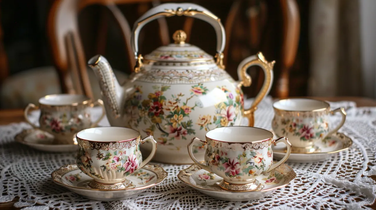 Zdjęcie Komplety kawowe z porcelany: dbanie o delikatne naczynia