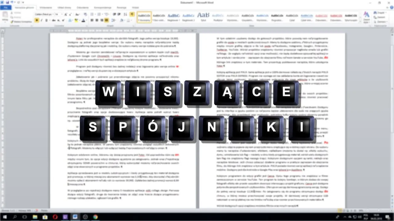 Zdjęcie Jak przenieść wyraz do następnej linijki w Wordzie bez problemów