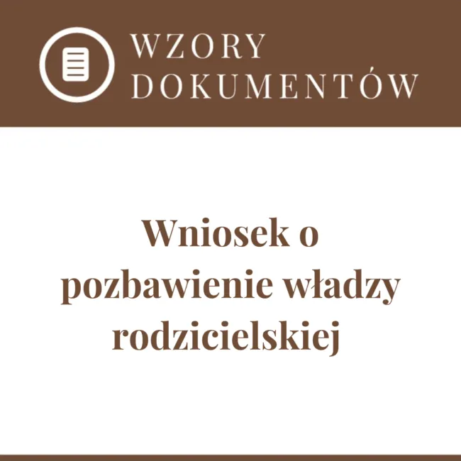 Zdjęcie Kto może złożyć wniosek o pozbawienie władzy rodzicielskiej i jak to zrobić?
