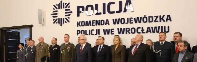 Zdjęcie Aktualny komendant wojewódzki policji we Wrocławiu i jego działania