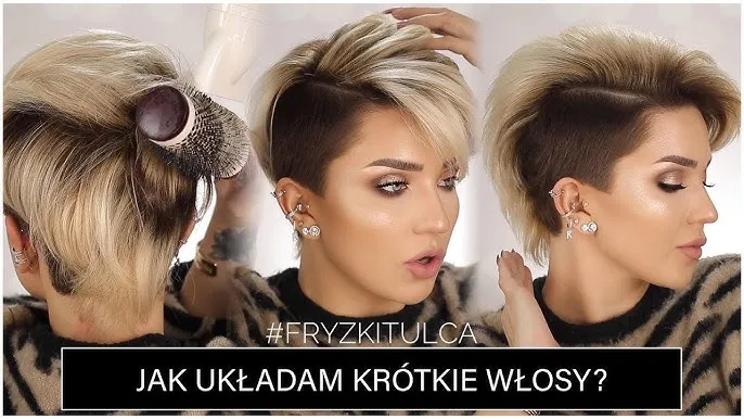 Zdjęcie Jak układać krótkie włosy prostownicą, aby uniknąć zniszczeń i uzyskać efekt wow