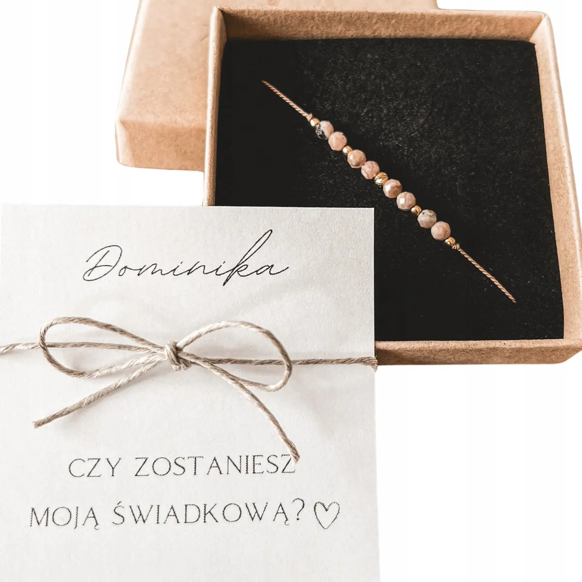 Zdjęcie Bransoletka czy zostaniesz moją świadkową? Wyjątkowe pomysły na prezent