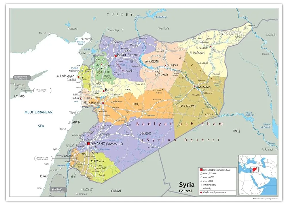 Zdjęcie Gdzie dokładnie leży Syria? Położenie, sąsiedzi i znaczenie geopolityczne