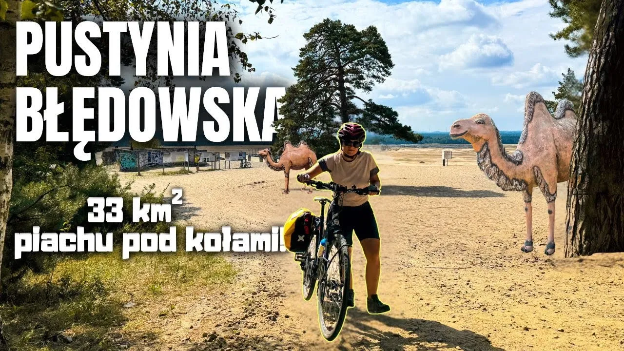 Zdjęcie Nowa trasa rowerowa na Pustyni Błędowskiej - co warto wiedzieć?