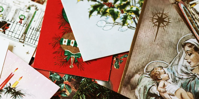 Zdjęcie Kartki świąteczne po francusku: piękne życzenia na Boże Narodzenie