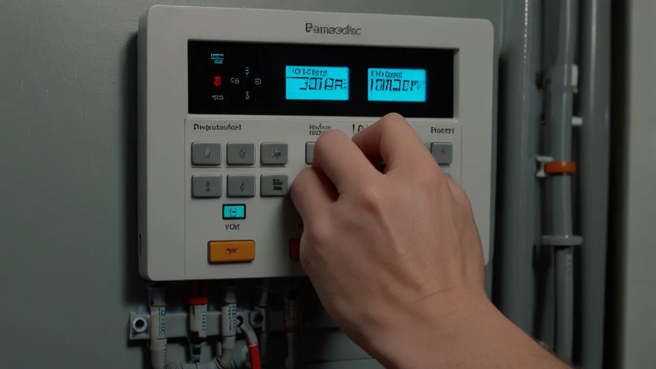 Zdjęcie Resetowanie adaptera pompy ciepła Panasonic - krok po kroku