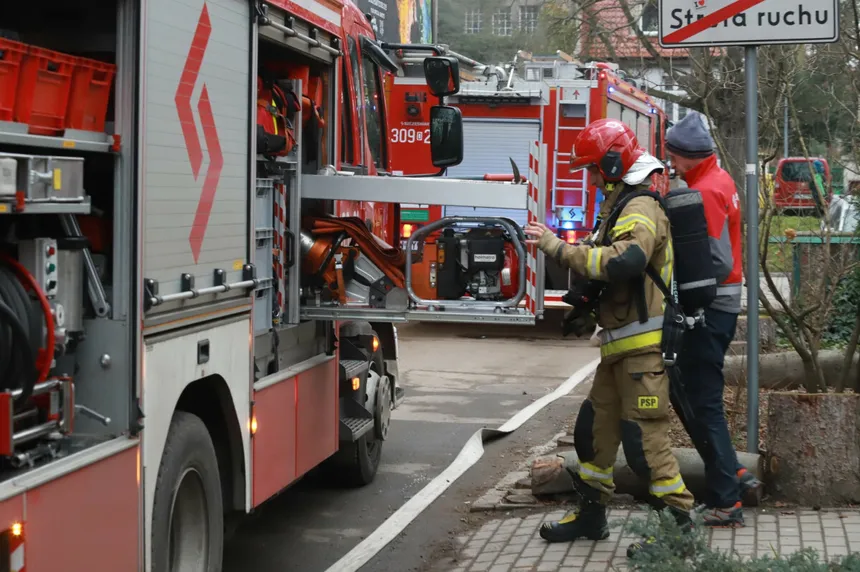 Zdjęcie Pożar teraz we Wrocławiu - najnowsze informacje i aktualności