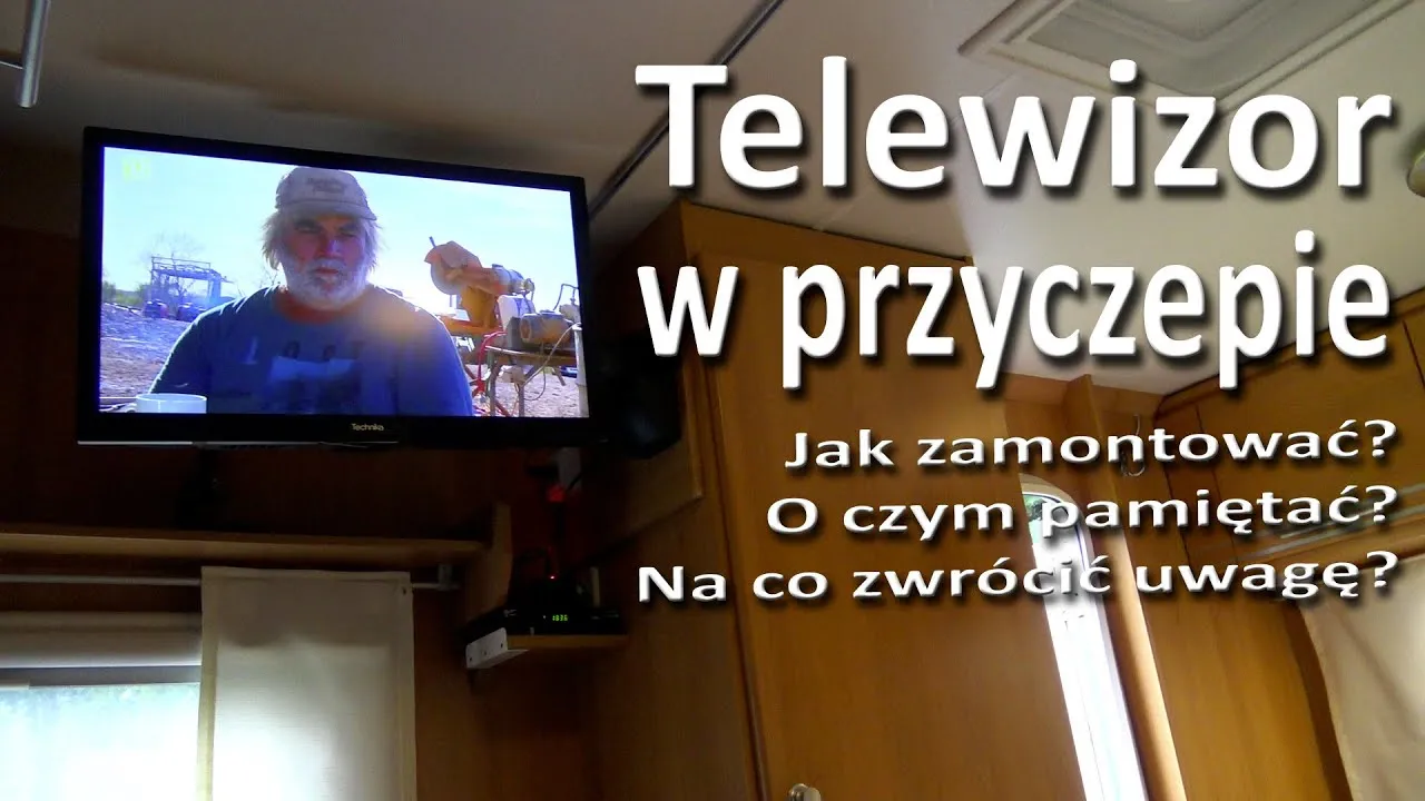 Zdjęcie Jak podłączyć telewizor w przyczepie kempingowej bez problemów?