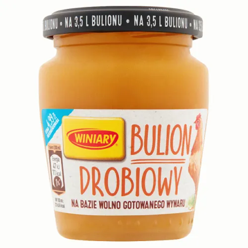 Zdjęcie Ile kalorii ma bulion drobiowy? Zaskakujące różnice w wartościach!