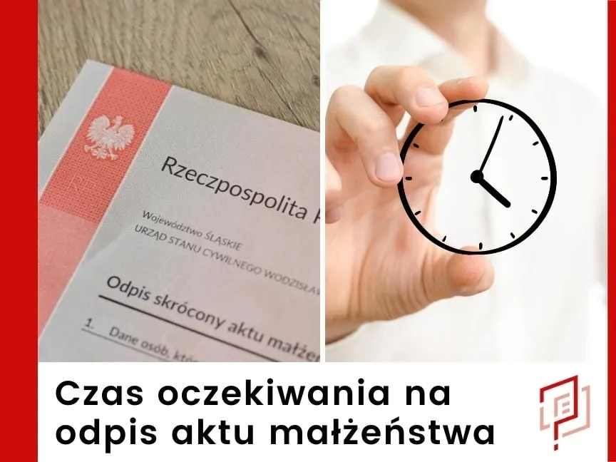 Zdjęcie Odpis aktu małżeństwa - sprawdź realny czas oczekiwania w USC