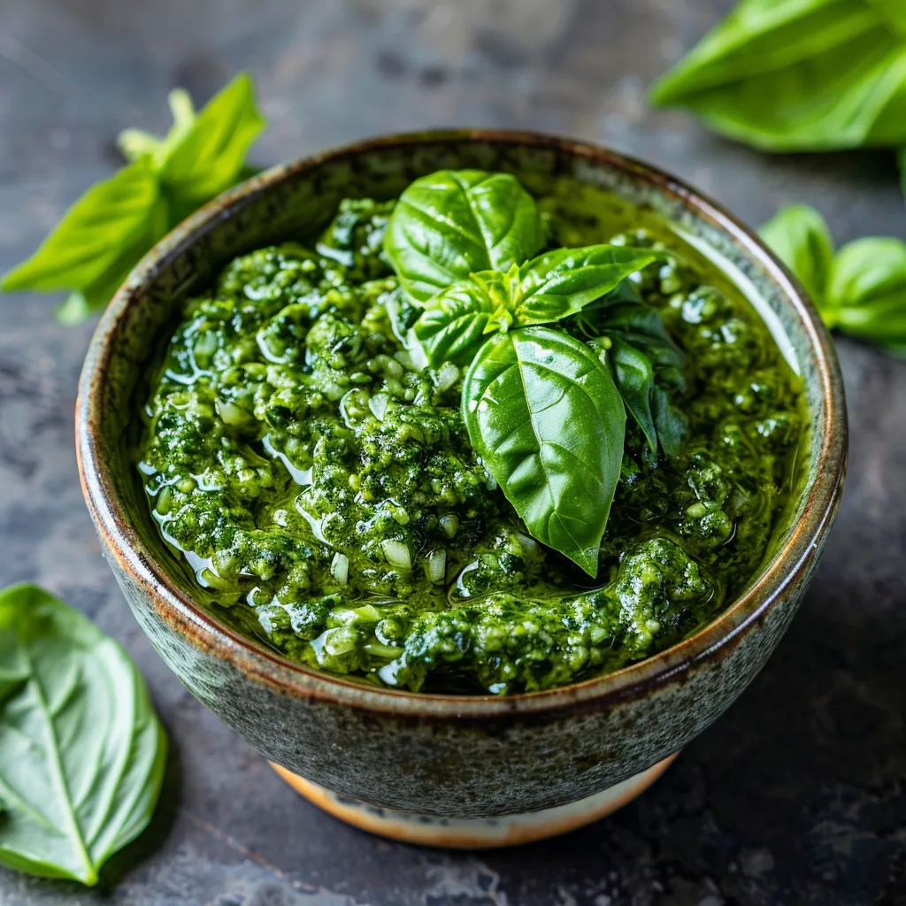 Zdjęcie Jak zrobic pesto z bazylii - prosty przepis na pyszne danie