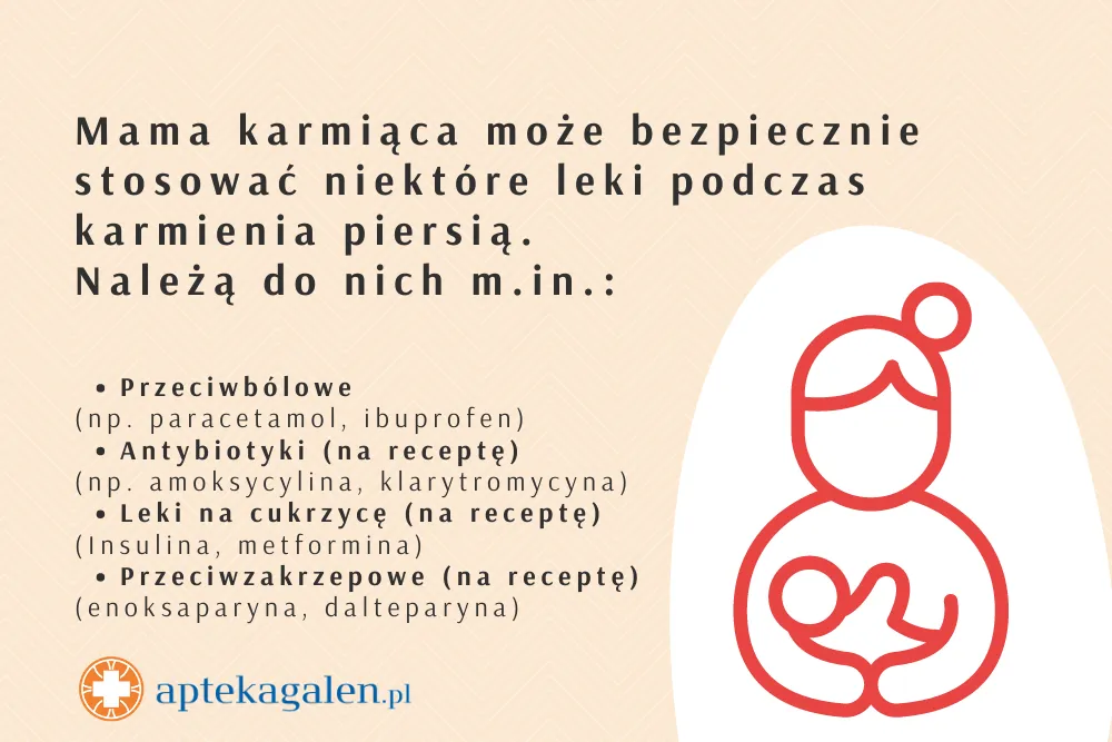 Zdjęcie Bezpieczne leki przy karmieniu piersią – co możesz brać bez ryzyka dla dziecka?