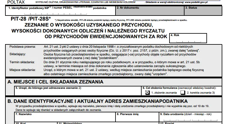 Zdjęcie Prosty przewodnik: jak bez błędów wypełnić PIT-28 od najmu mieszkania