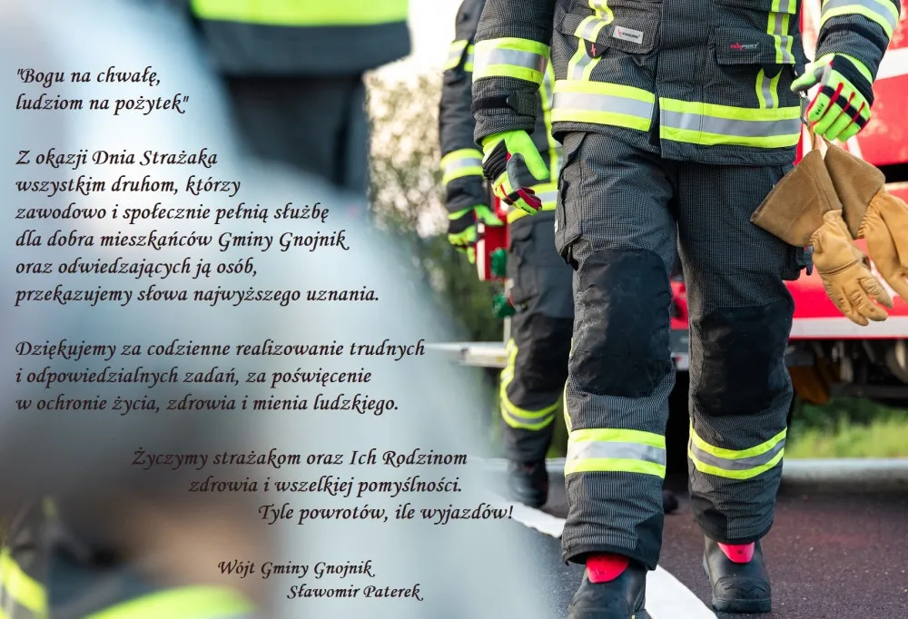 Zdjęcie Czego życzyć strażakom? Najlepsze inspiracje na wyjątkowe okazje