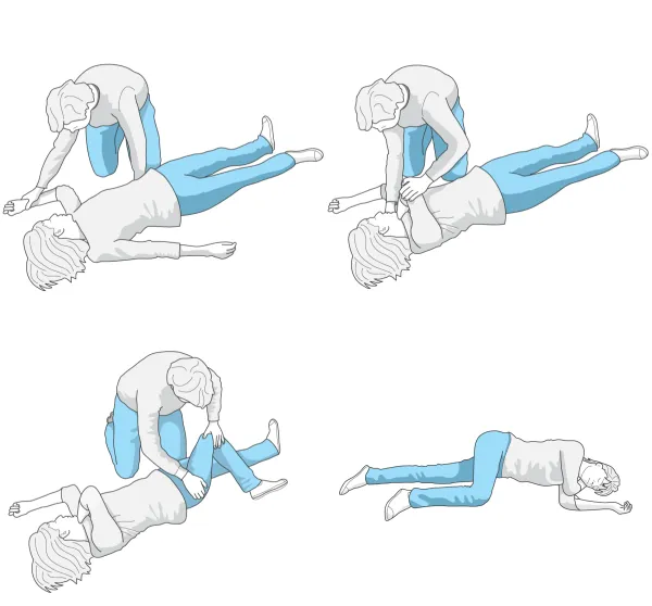 Zdjęcie Pozycja bezpieczna: jak ułożyć nieprzytomnego, ale oddychającego?