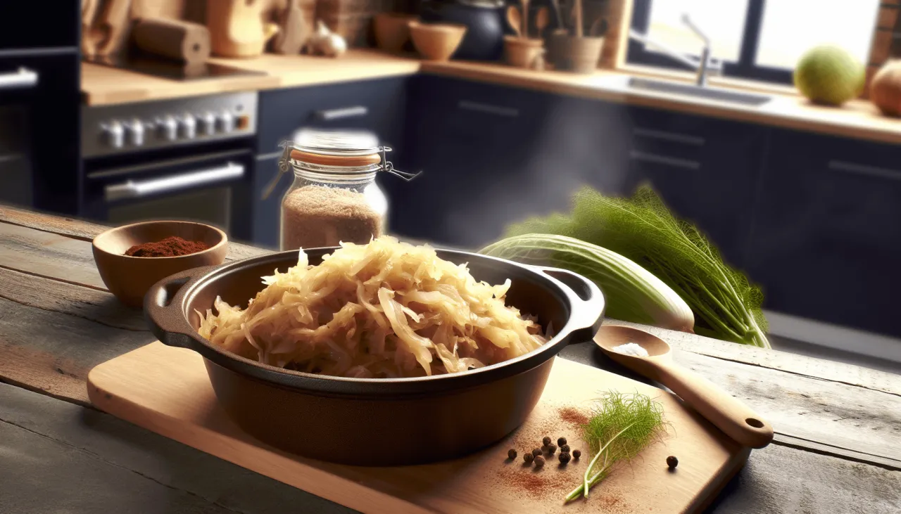 Zdjęcie Jak długo gotować kapustę kiszoną na bigos, by uniknąć rozgotowania?