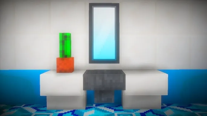 Zdjęcie Zbuduj piękną łazienkę w Minecraft: poradnik krok po kroku + inspiracje