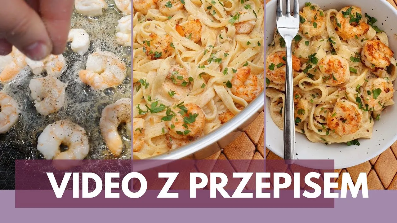 Zdjęcie Jak zrobić krewetki z makaronem w sosie – szybki i pyszny przepis