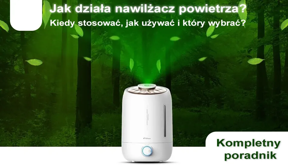 Zdjęcie Na co zwrócić uwagę przy wyborze nawilżacza powietrza - praktyczny poradnik