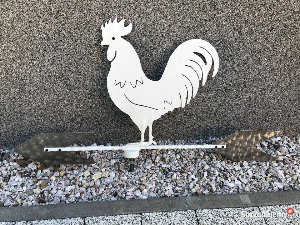 Zdjęcie Kogut z blachy na dach - ozdobny symbol tradycji i stylu