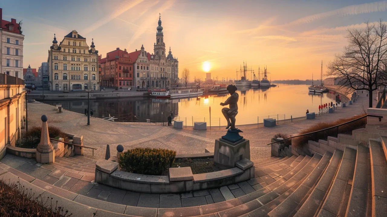 Zdjęcie Wały Chrobrego: Historia i atrakcje turystyczne Szczecina