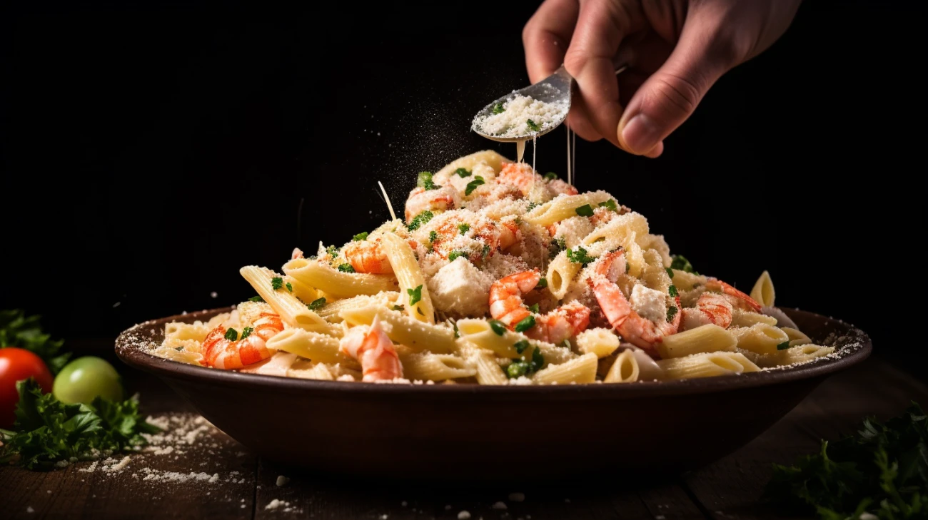 Odkryj przepis na pyszny Makaron z surimi i paluszkami krabowymi