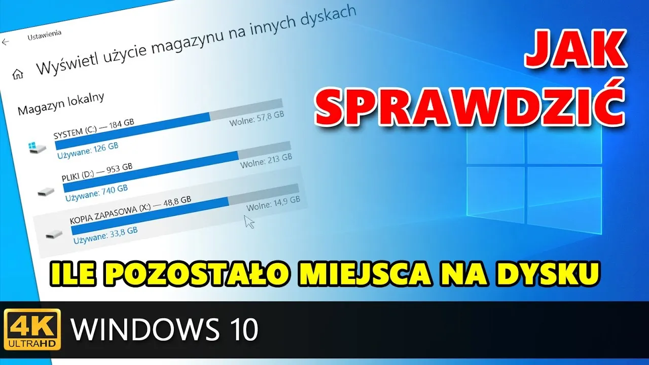 Zdjęcie Ile zajmuje Windows 10? Zaskakujące wymagania na dysku twardym