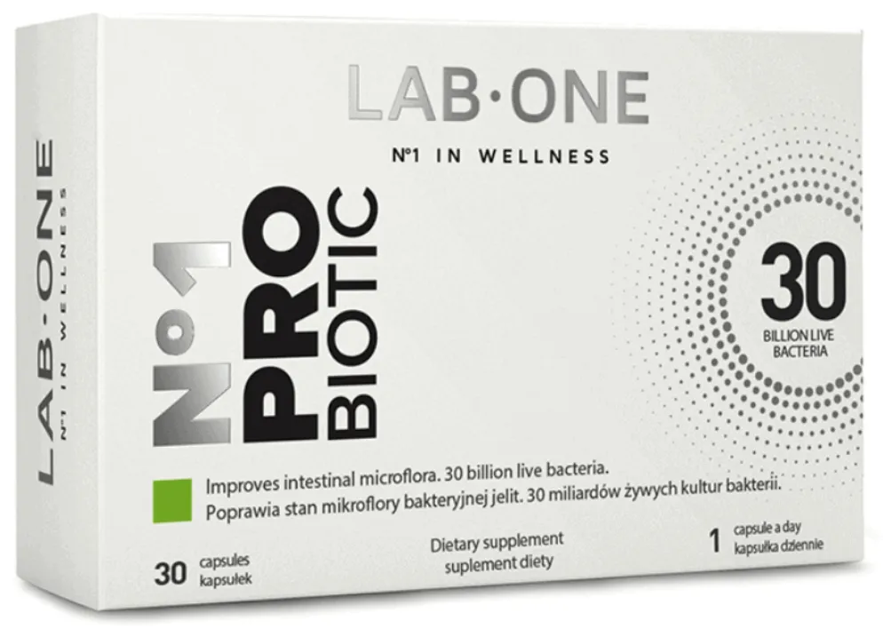 Zdjęcie Dlaczego wybrać probiotyk Lab One? Odkryj kluczowe korzyści
