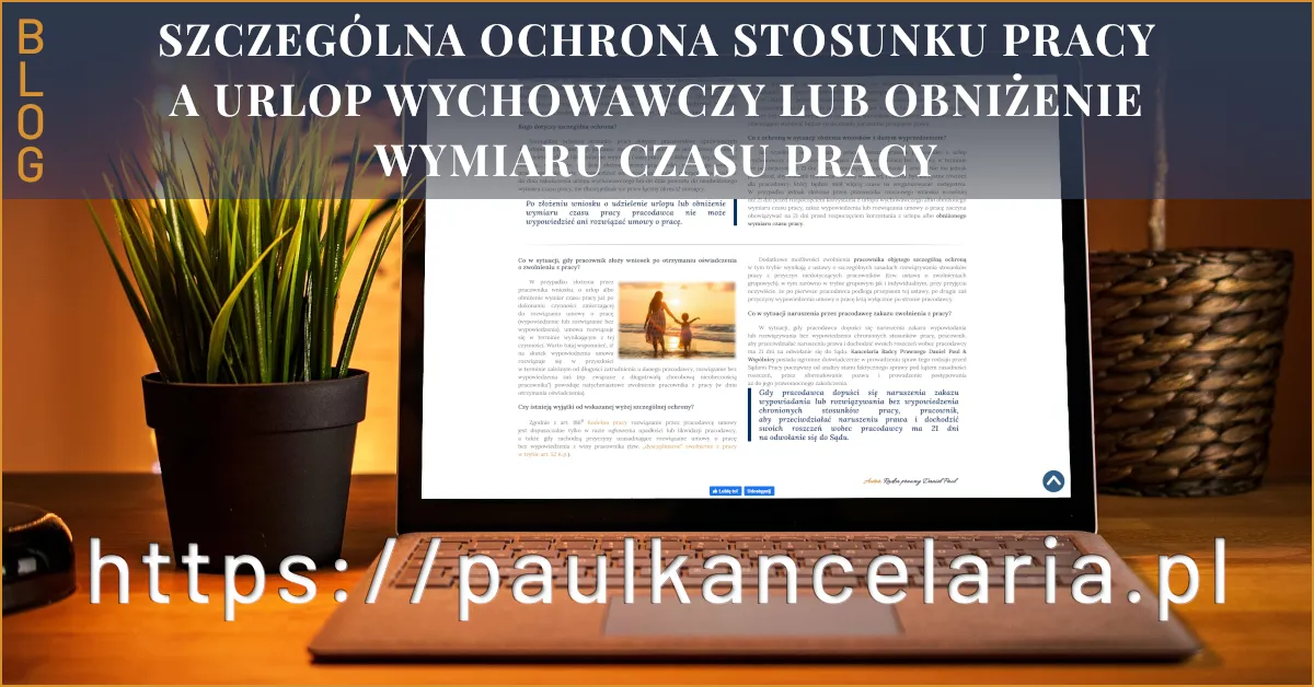 Zdjęcie Czy pracodawca może zwolnić pracownika na urlopie wychowawczym? Ochrona i przepisy prawne
