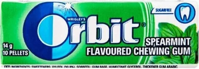 Zdjęcie Ile kcal ma guma orbit? Dokładne wartości kaloryczne dla różnych smaków
