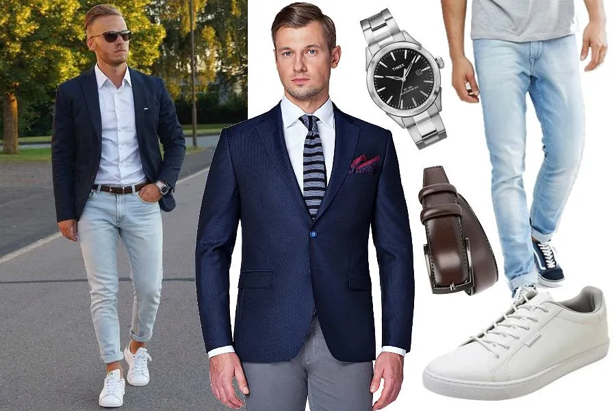 Zdjęcie Stylowe i wygodne męskie stylizacje sportowe bez wpadek modowych