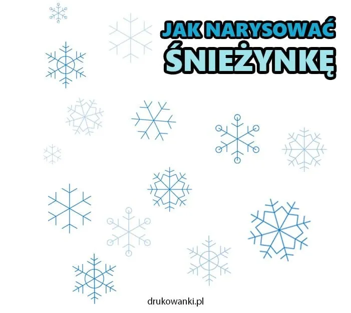 Zdjęcie Jak narysować płatek śniegu – proste kroki dla każdego artysty