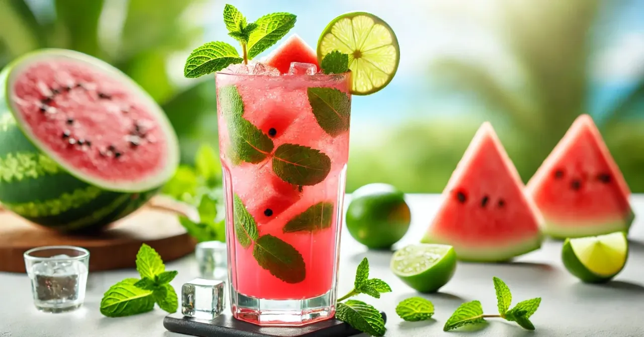 Zdjęcie Najlepsze przepisy na drink z syropem arbuzowym, które orzeźwiają