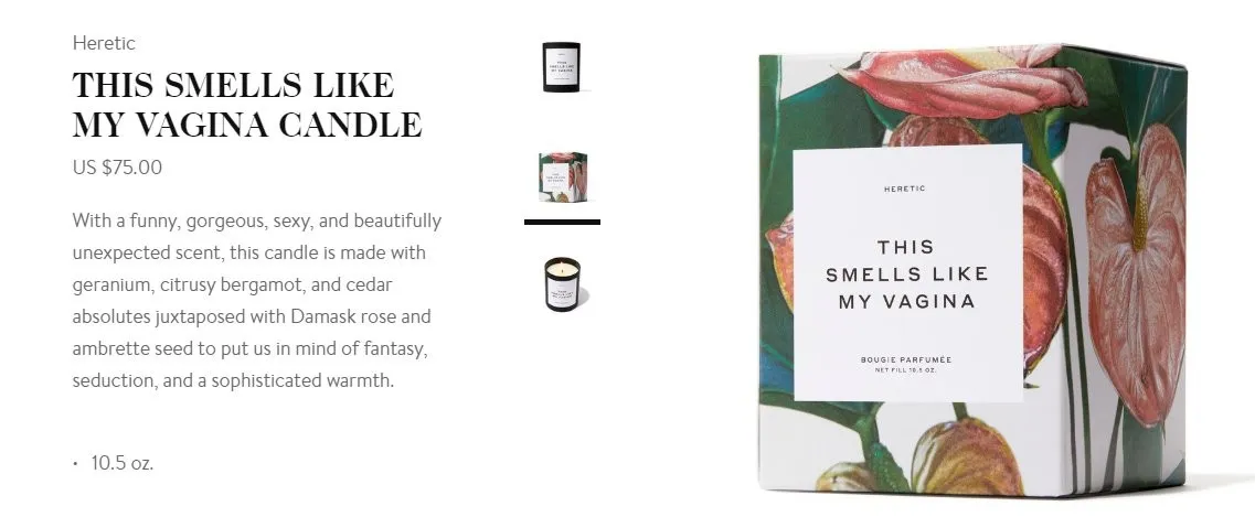 Zdjęcie Świeczka o zapachu waginy: kontrowersje, zapach i sukces Gwyneth Paltrow