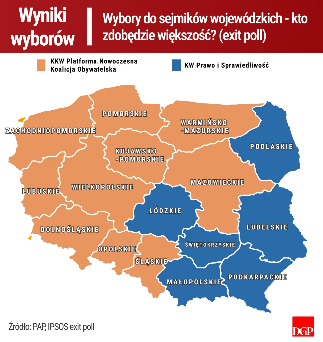Zdjęcie Gdzie rządzi PiS? Odkryj, w których województwach mają władzę