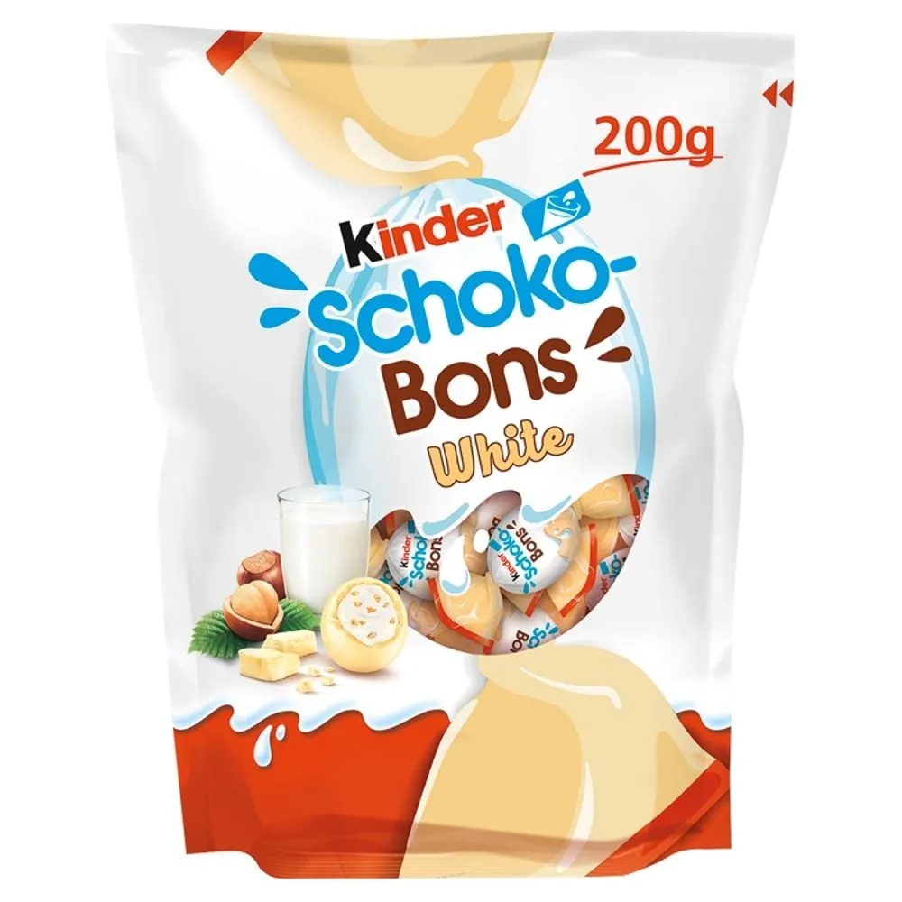 Zdjęcie Gdzie kupić Kinder Schoko-Bons White? Sprawdź najlepsze oferty w Polsce
