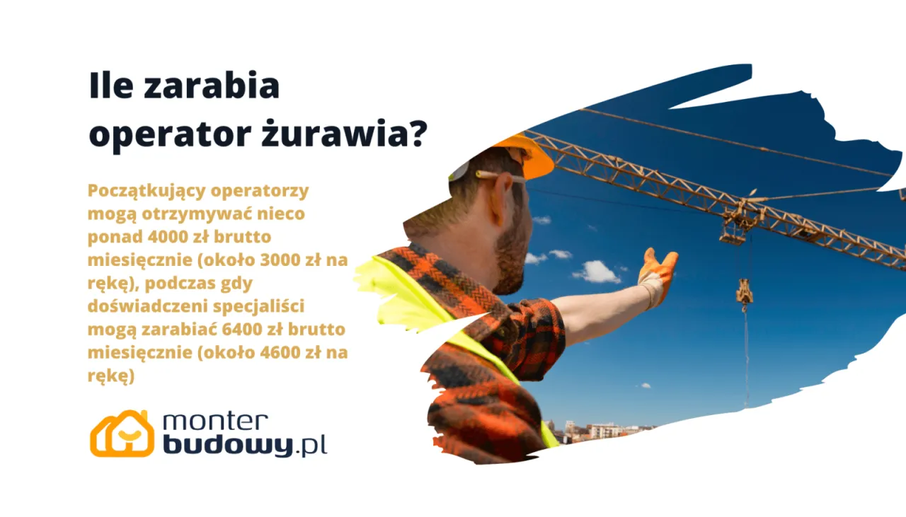 Zdjęcie Ile zarabia operator dźwigu wieżowego? Zaskakujące różnice w wynagrodzeniach
