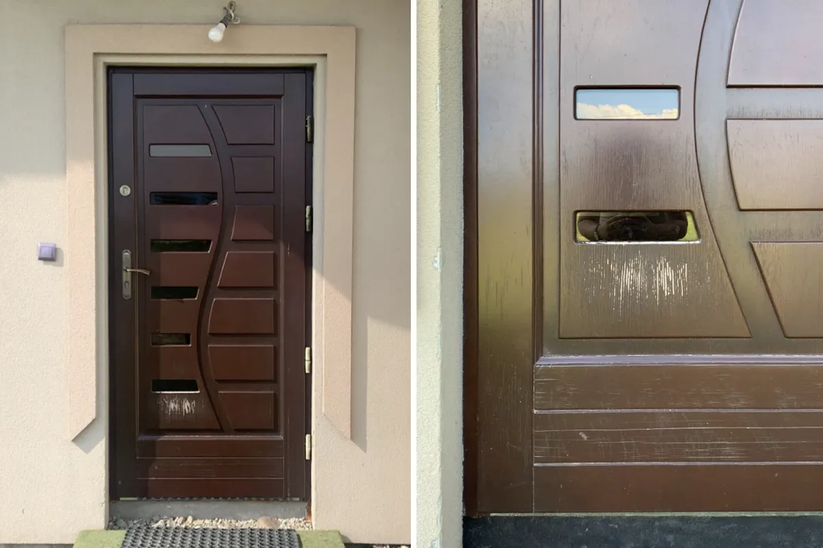 Zdjęcie Jaka farba do drzwi drewnianych zewnętrznych? Wyb&oacute;r i porady